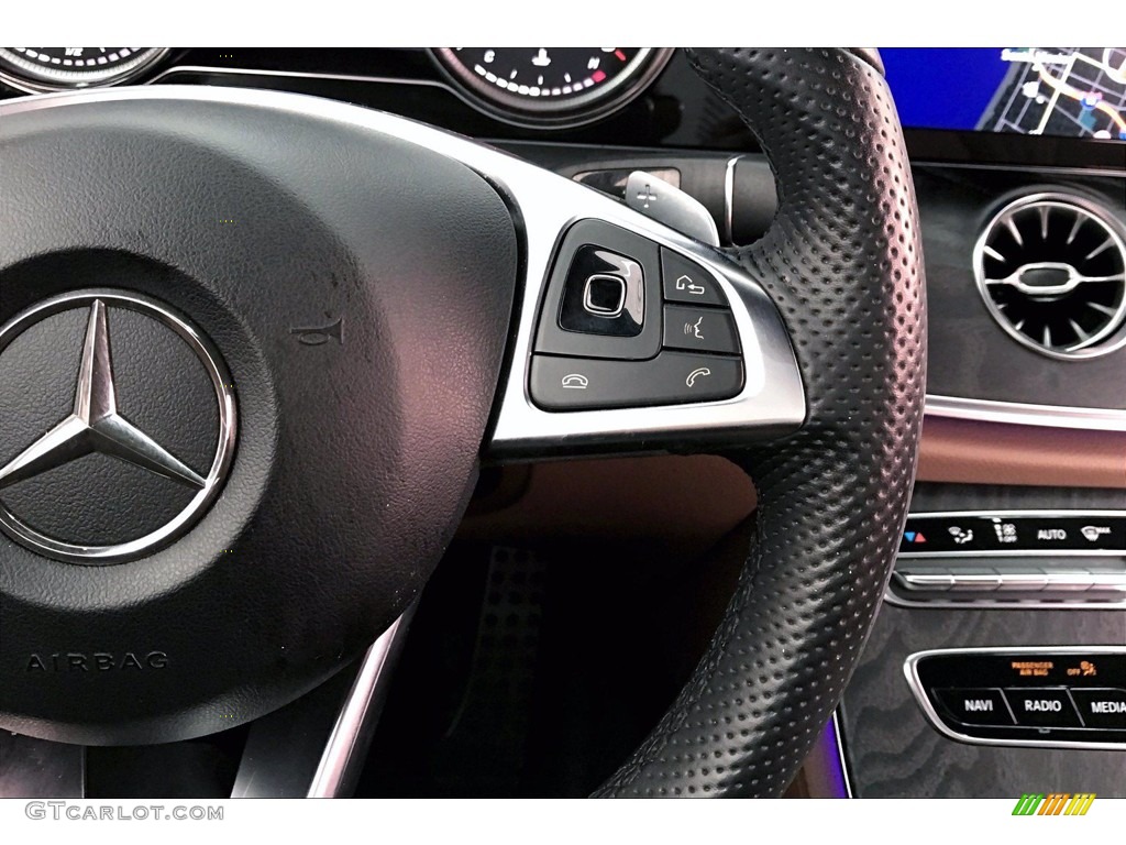 2018 E 400 Convertible - Black / Saddle Brown/Black photo #22