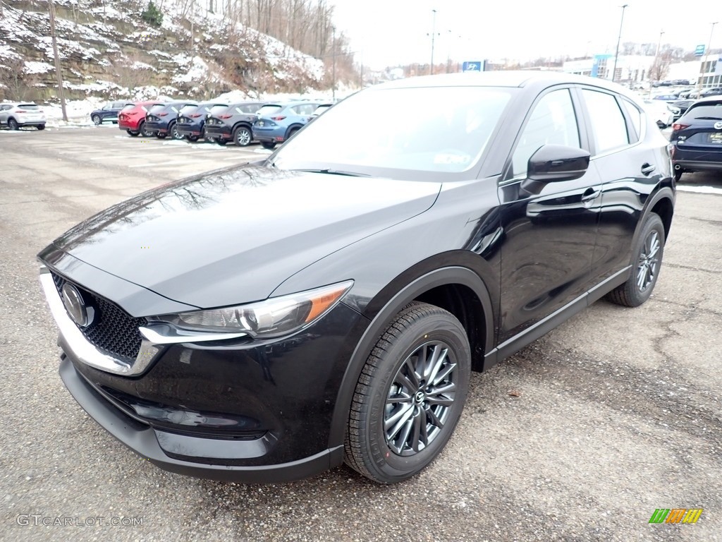 Jet Black Mica 2021 Mazda CX-5 Sport AWD Exterior Photo #140384332