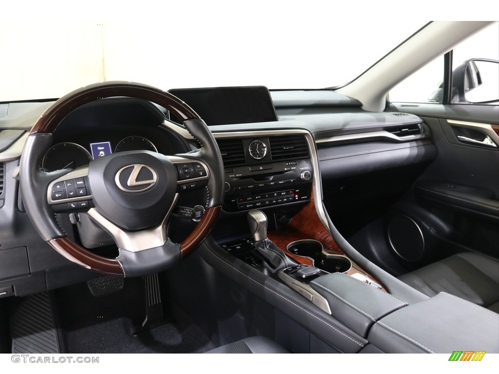 2019 Lexus RX 350L AWD Black Dashboard Photo #140384530