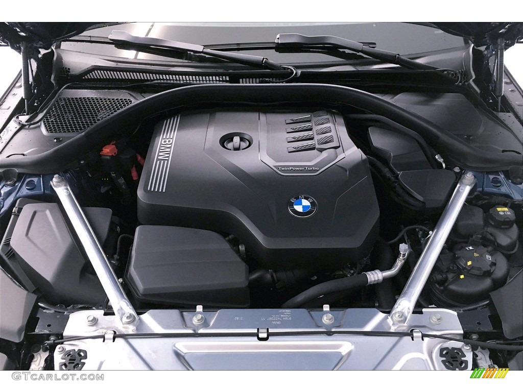 2021 BMW 4 Series 430i Coupe 2.0 Liter DI TwinPower Turbocharged DOHC 16-Valve VVT 4 Cylinder Engine Photo #140384824