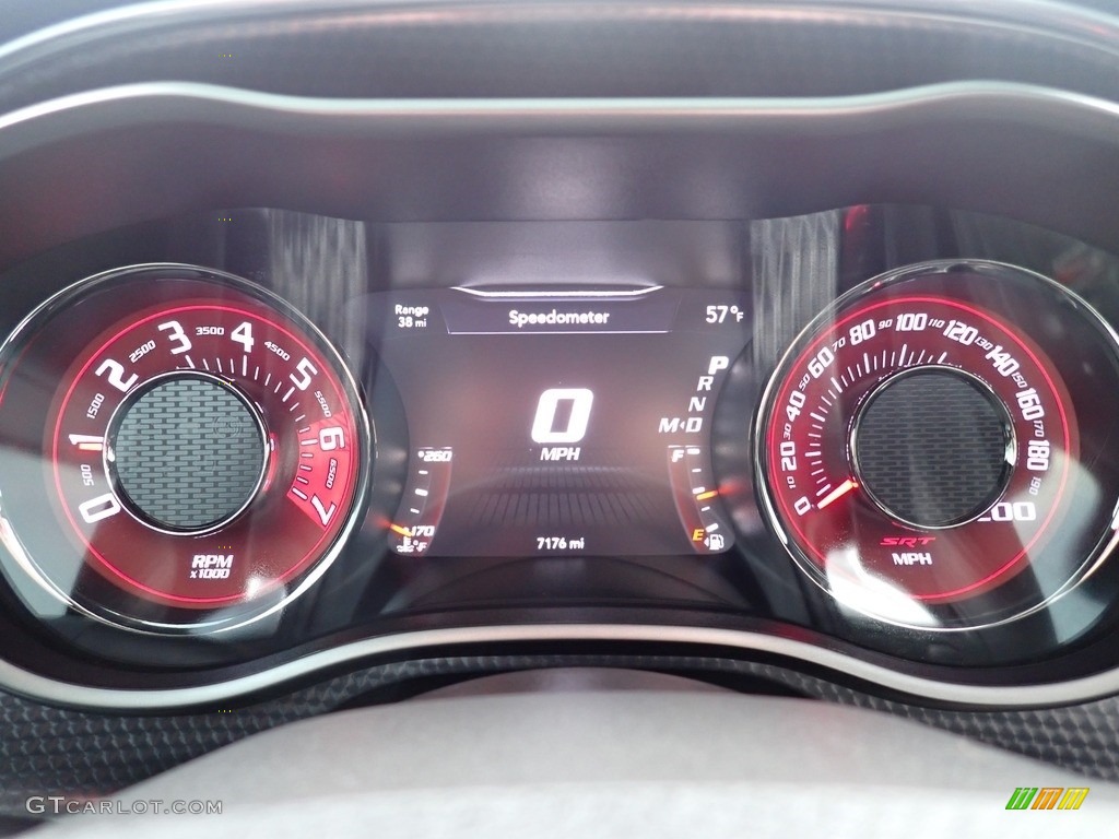 2018 Dodge Challenger SRT Hellcat Gauges Photo #140384914