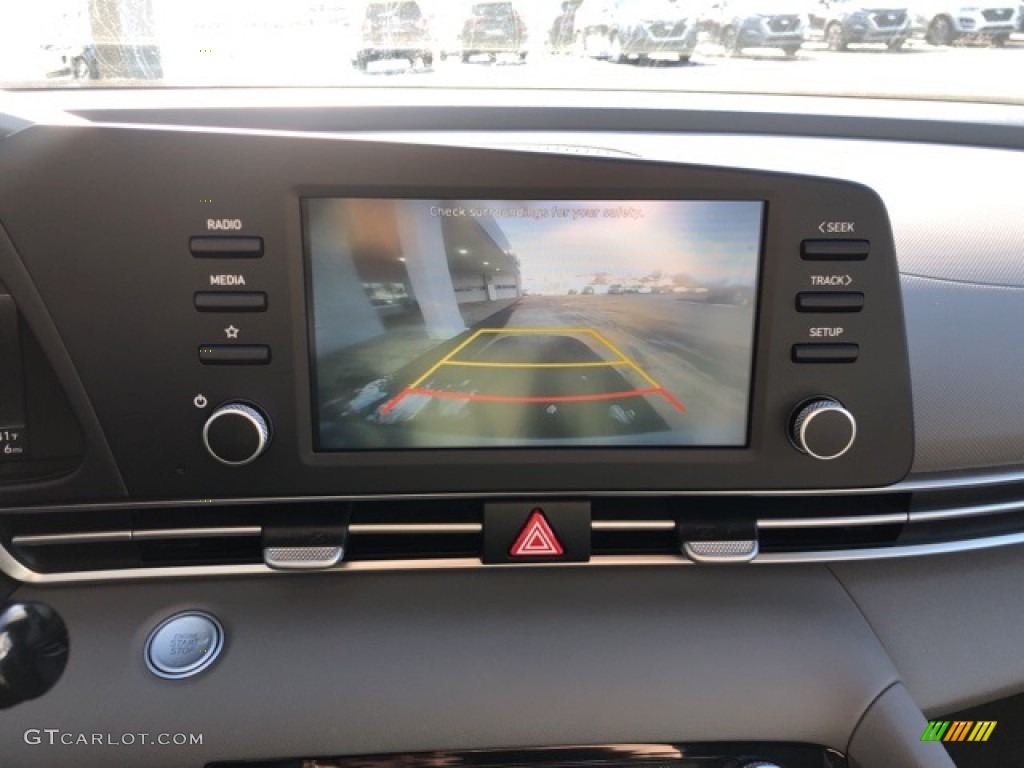 2021 Elantra SEL - Shimmering Silver Pearl / Medium Gray photo #5