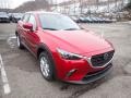 2021 Soul Red Crystal Metallic Mazda CX-3 Sport AWD  photo #3