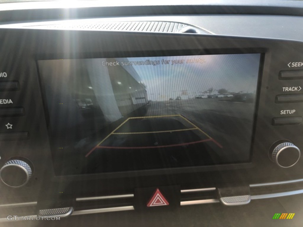 2021 Elantra SEL - Portofino Gray / Black photo #5