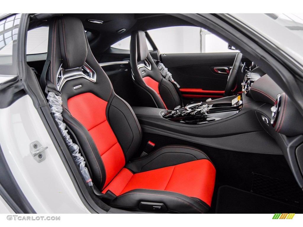 2018 AMG GT Coupe - designo Diamond White Metallic / Red Pepper/Black photo #6