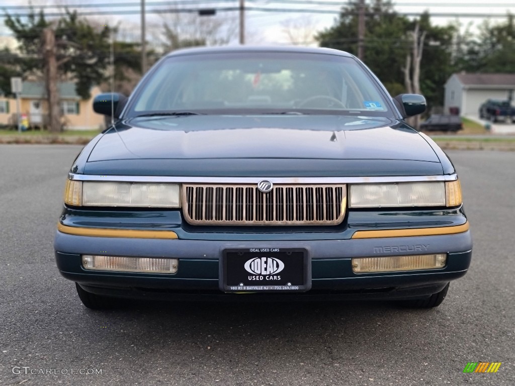 Deep Jewel Green Metallic 1993 Mercury Grand Marquis GS Exterior Photo #140385913