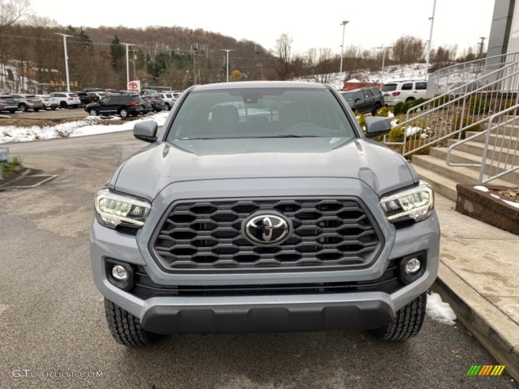 2021 Tacoma TRD Off Road Double Cab 4x4 - Cement / TRD Cement/Black photo #11