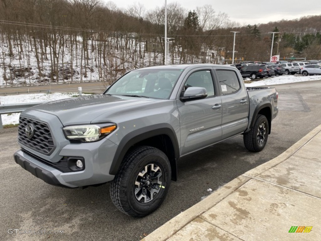 Cement 2021 Toyota Tacoma TRD Off Road Double Cab 4x4 Exterior Photo #140386678