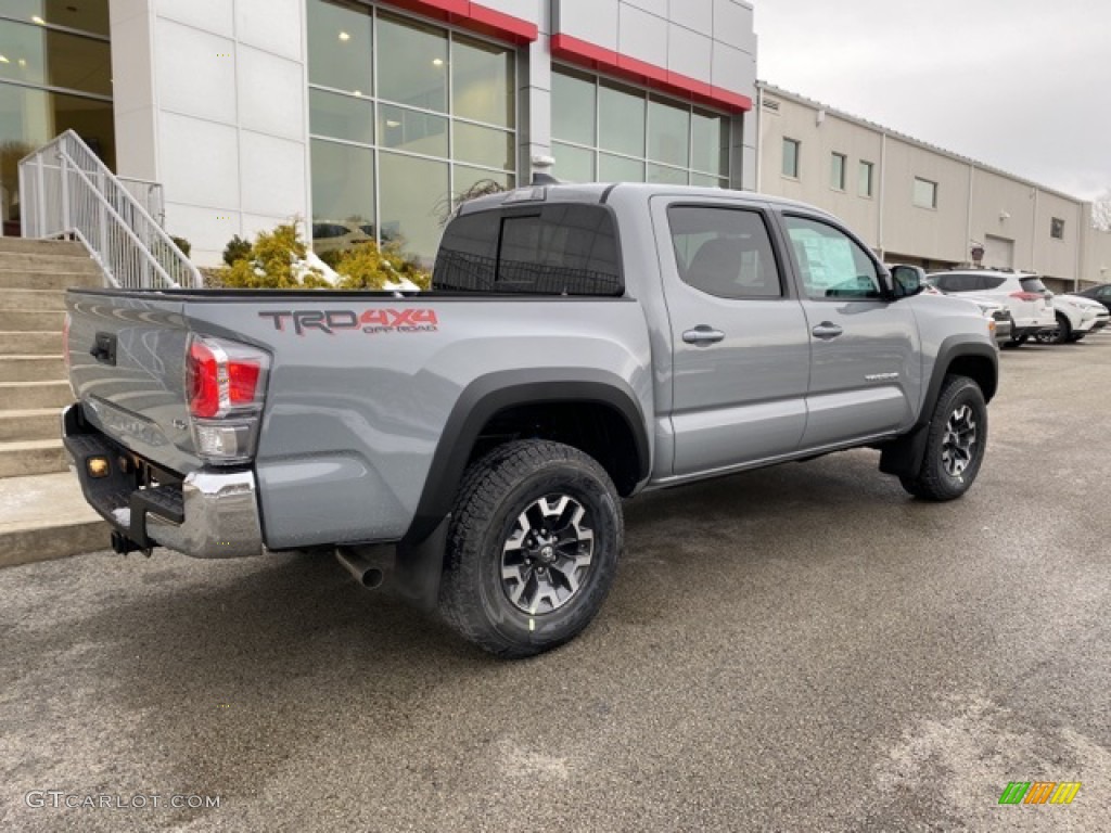 2021 Tacoma TRD Off Road Double Cab 4x4 - Cement / TRD Cement/Black photo #13