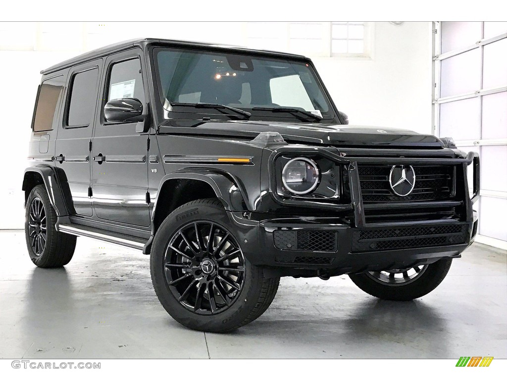 Obsidian Black Metallic 2021 Mercedes-Benz G 550 Exterior Photo #140386825