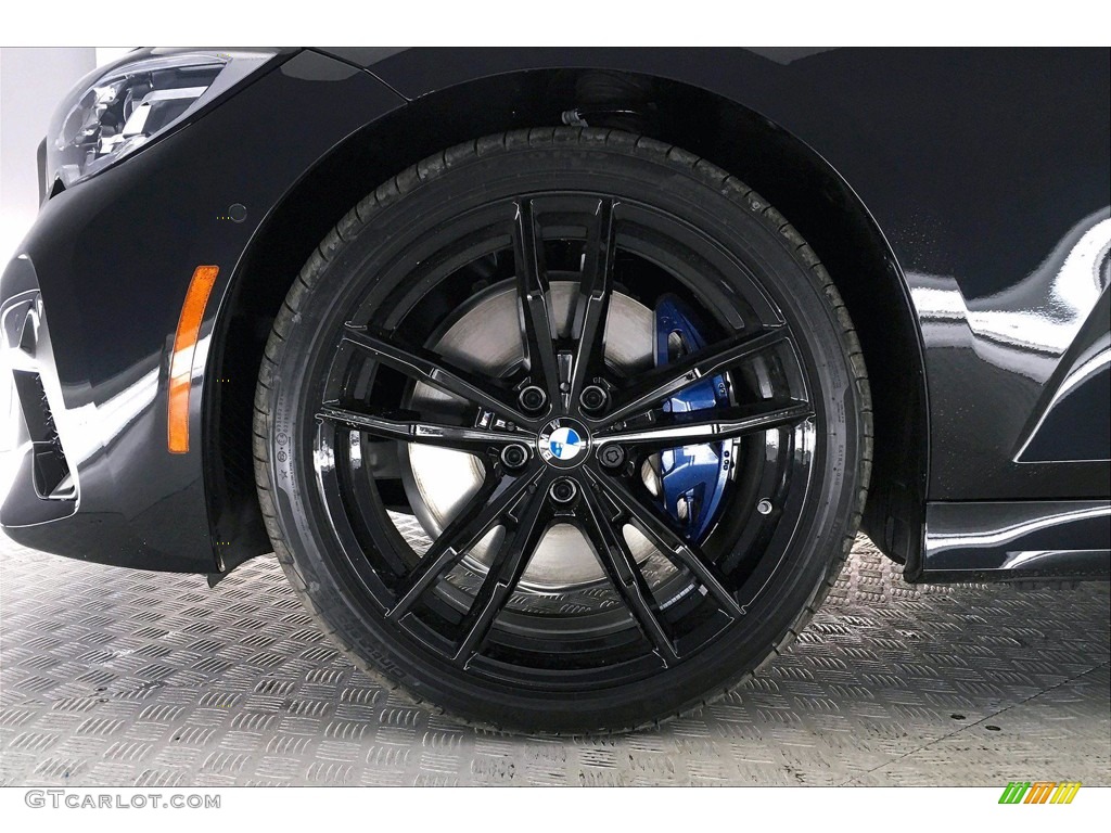 2021 3 Series M340i Sedan - Black Sapphire Metallic / Black photo #12