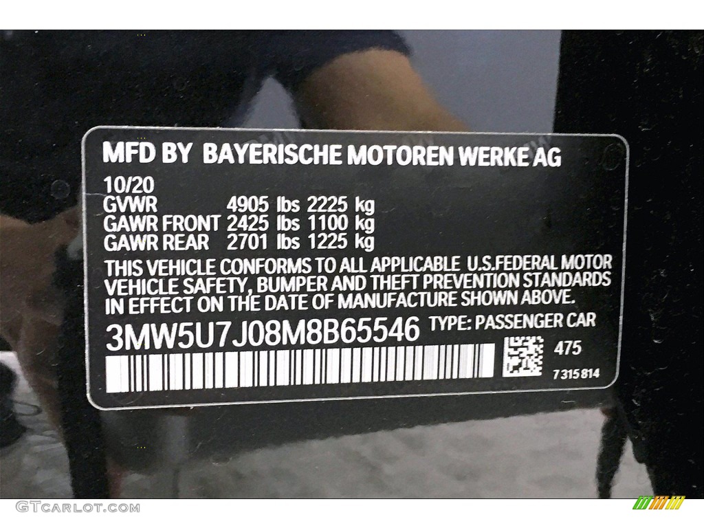 2021 3 Series M340i Sedan - Black Sapphire Metallic / Black photo #18
