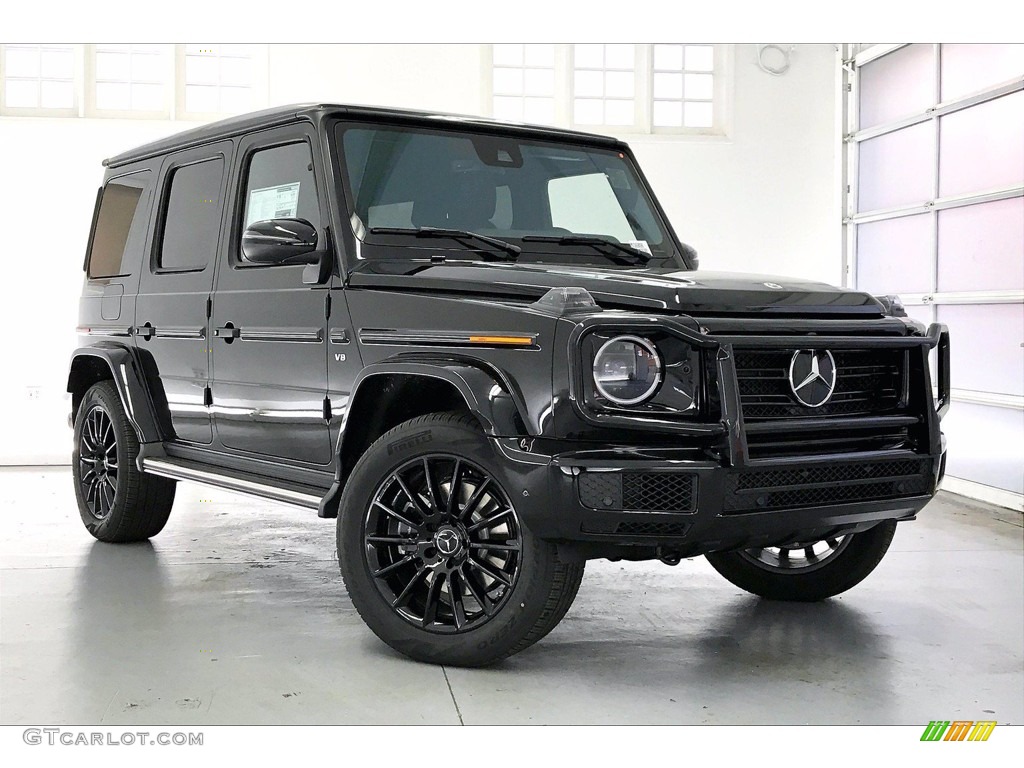Obsidian Black Metallic 2021 Mercedes-Benz G 550 Exterior Photo #140387134