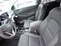 Black 2021 Hyundai Tucson Limited AWD Interior Color