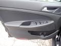 2021 Hyundai Tucson Black Interior Door Panel Photo