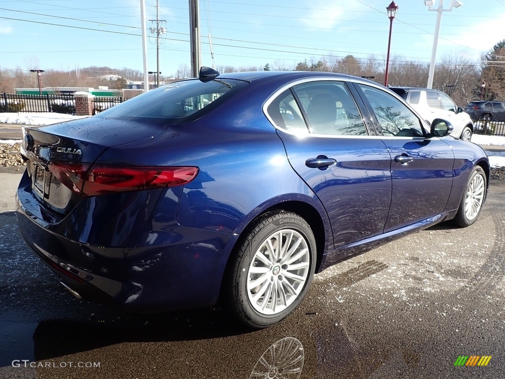 2021 Giulia Sprint AWD - Montecarlo Blue Metallic / Black/Ice photo #5