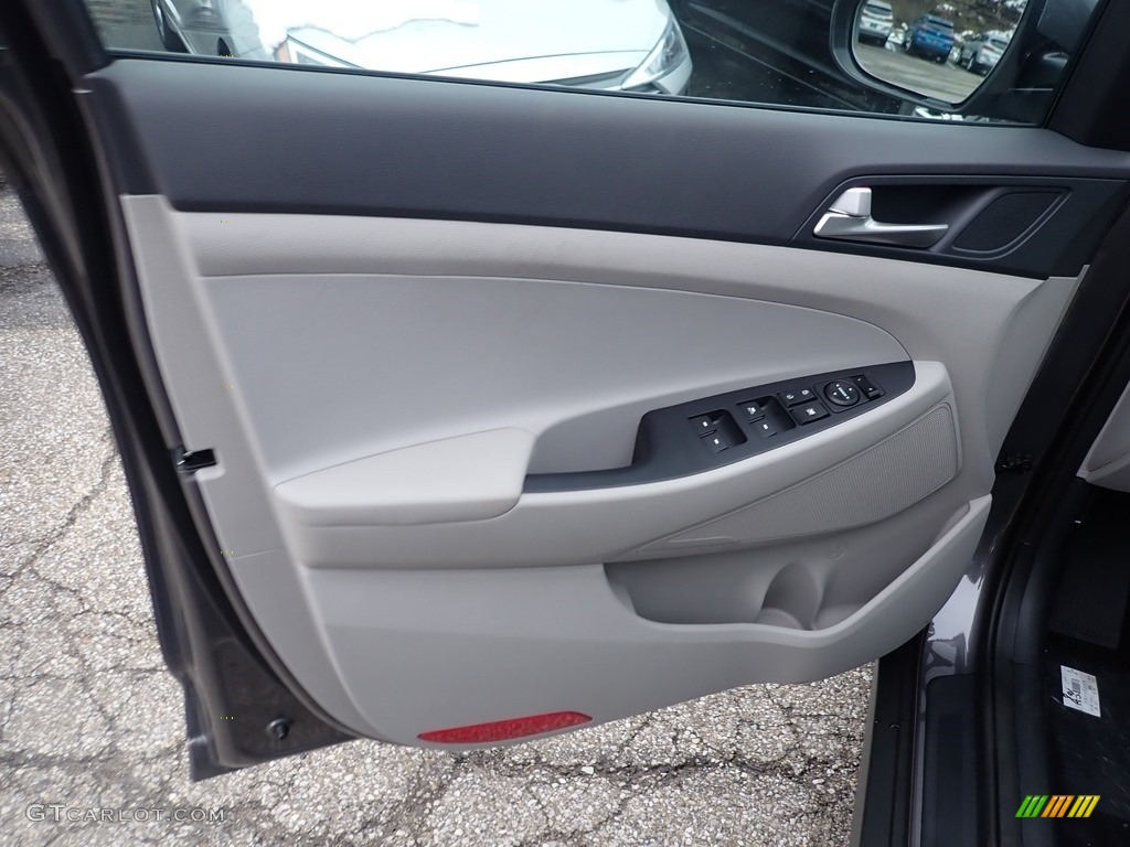 2021 Hyundai Tucson SEL AWD Gray Door Panel Photo #140388091
