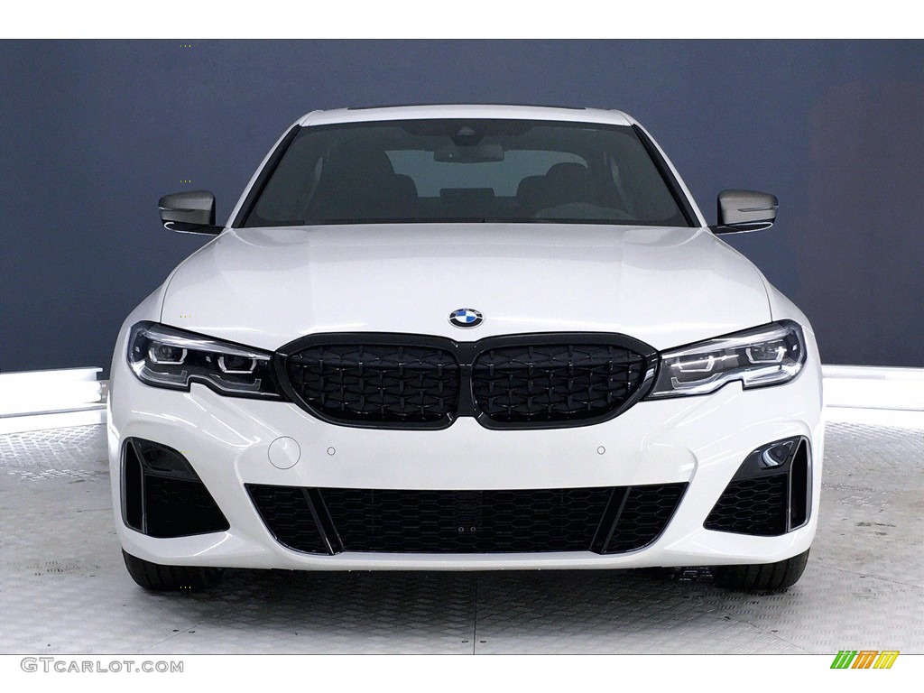 2021 3 Series M340i Sedan - Alpine White / Black photo #2