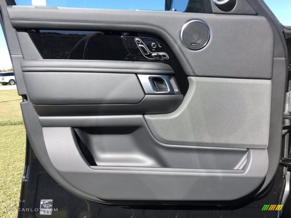 2021 Land Rover Range Rover P525 Westminster Ebony Door Panel Photo #140388526