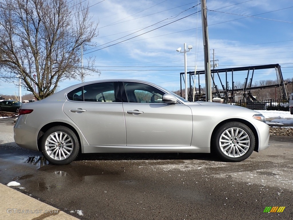 2021 Giulia Sprint AWD - Stromboli Gray Metallic / Black photo #4