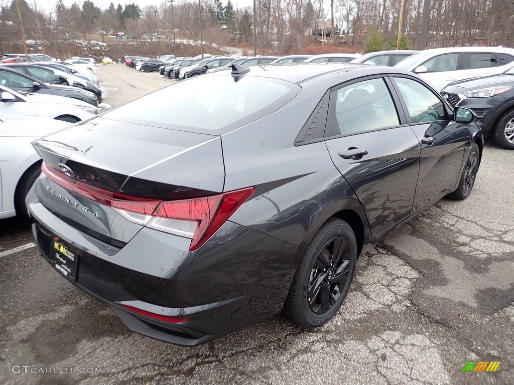 2021 Elantra SEL - Portofino Gray / Black photo #2