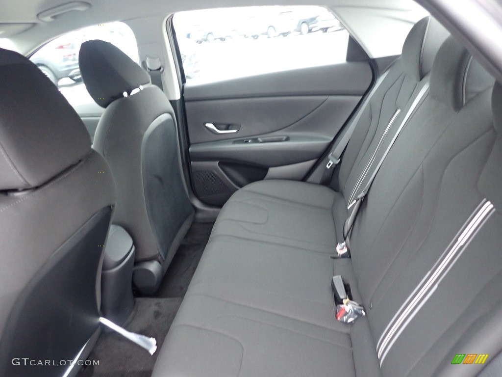 2021 Elantra SEL - Portofino Gray / Black photo #8