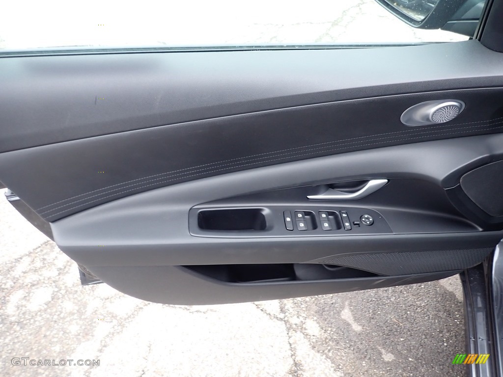 2021 Elantra SEL - Portofino Gray / Black photo #11