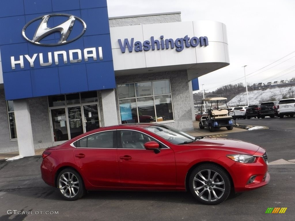 2015 Mazda6 Grand Touring - Soul Red Metallic / Black photo #2
