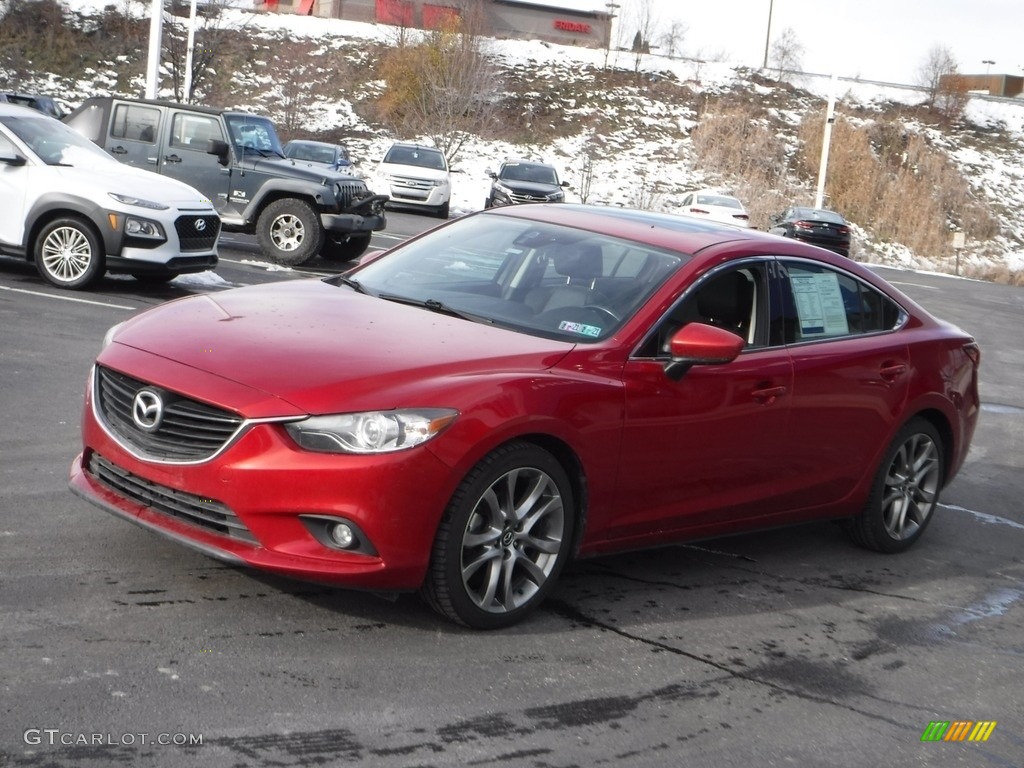 2015 Mazda6 Grand Touring - Soul Red Metallic / Black photo #6