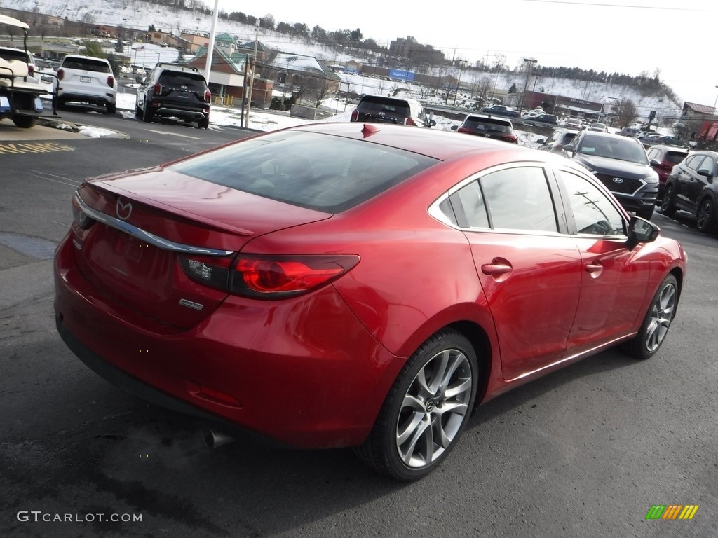 2015 Mazda6 Grand Touring - Soul Red Metallic / Black photo #9