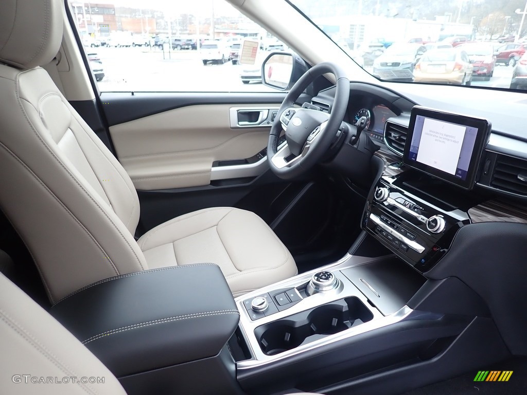 2021 Explorer Limited 4WD - Iconic Silver Metallic / Sandstone photo #10