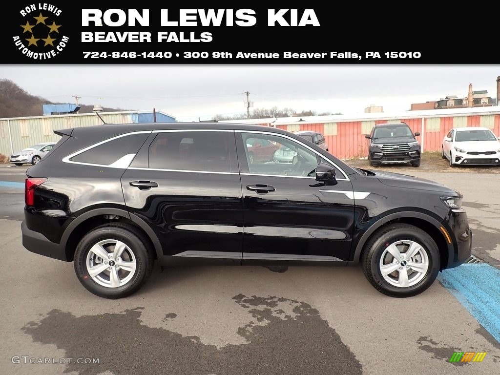 Ebony Black Kia Sorento