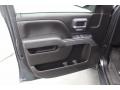 Jet Black 2018 Chevrolet Silverado 1500 LT Double Cab Door Panel