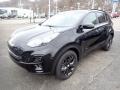 2021 Black Cherry Kia Sportage S AWD  photo #5