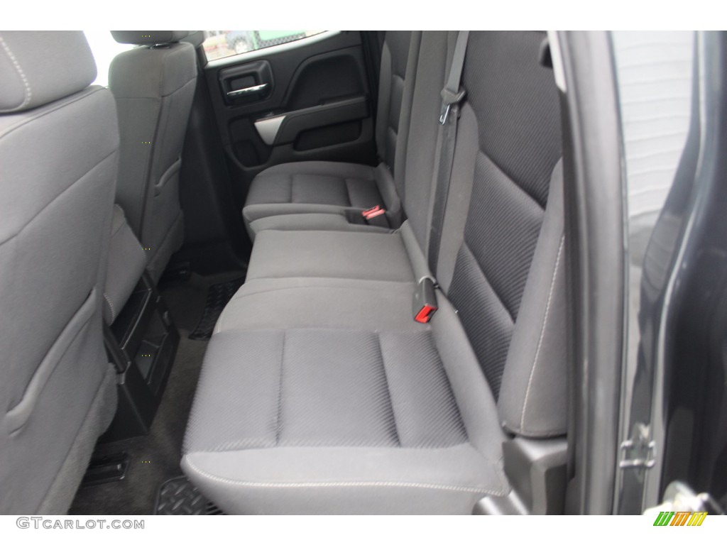 Jet Black Interior 2018 Chevrolet Silverado 1500 LT Double Cab Photo #140391907
