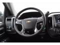 Jet Black 2018 Chevrolet Silverado 1500 LT Double Cab Steering Wheel