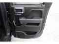 Jet Black 2018 Chevrolet Silverado 1500 LT Double Cab Door Panel