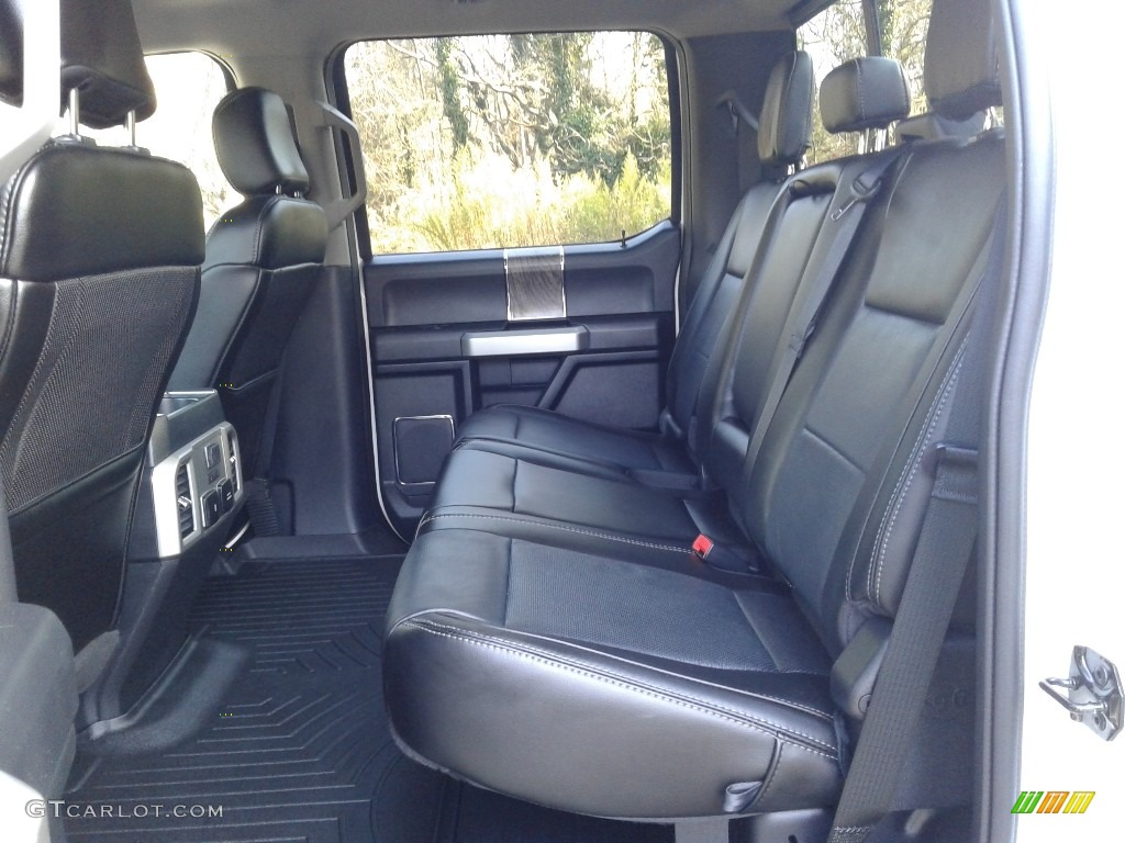 2019 Ford F350 Super Duty Lariat Crew Cab 4x4 Rear Seat Photo #140392624