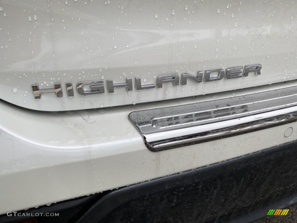 2021 Highlander Hybrid Limited AWD - Blizzard White Pearl / Black photo #30