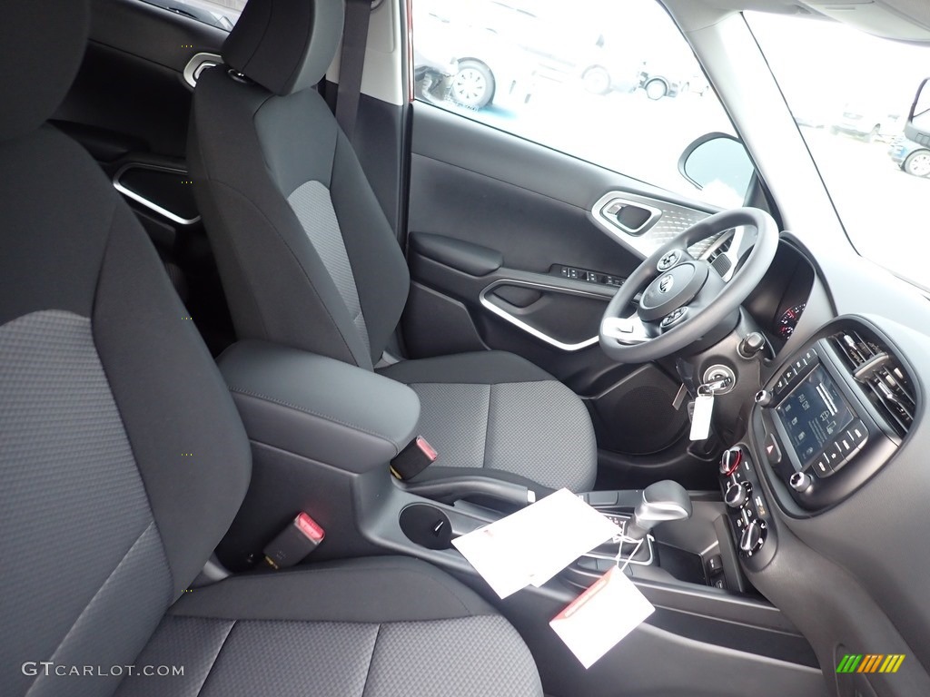 Black Interior 2021 Kia Soul LX Photo #140393272