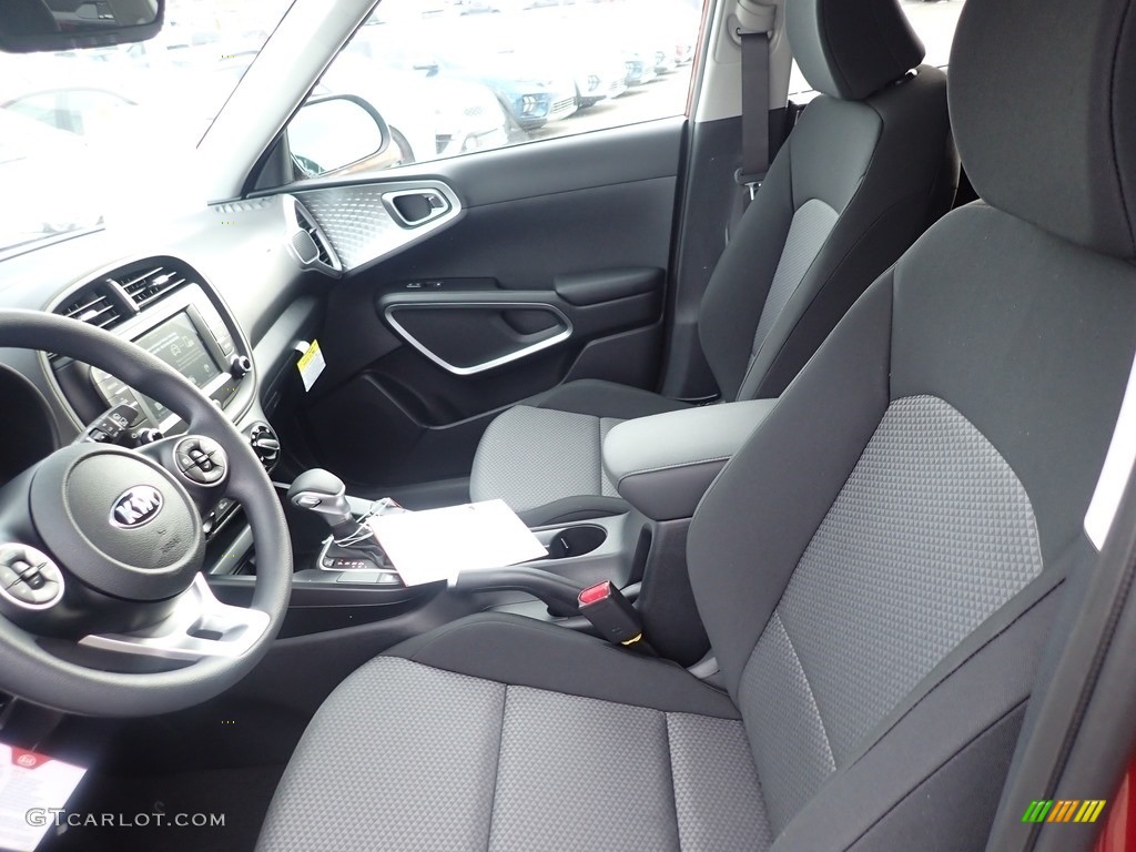 Black Interior 2021 Kia Soul LX Photo #140393317
