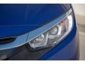 2018 Aegean Blue Metallic Honda Civic EX Sedan  photo #9