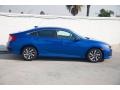 2018 Aegean Blue Metallic Honda Civic EX Sedan  photo #14