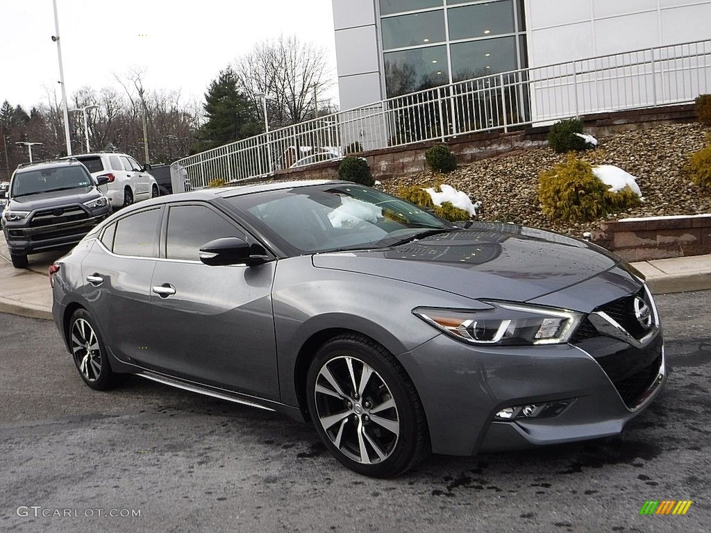 2018 Maxima SL - Gun Metallic / Charcoal photo #1