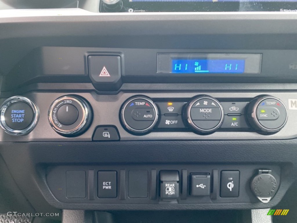 2021 Toyota Tacoma TRD Off Road Double Cab 4x4 Controls Photo #140393653