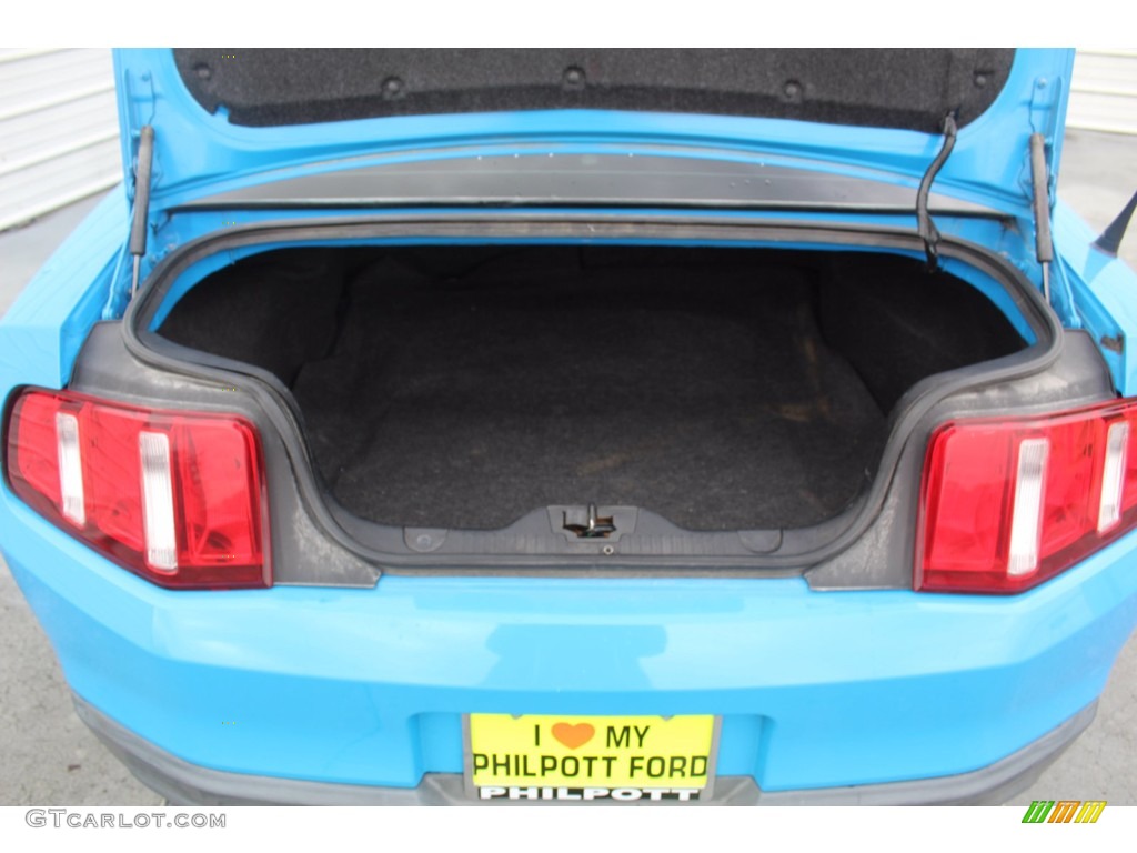 2011 Mustang V6 Coupe - Grabber Blue / Charcoal Black photo #19