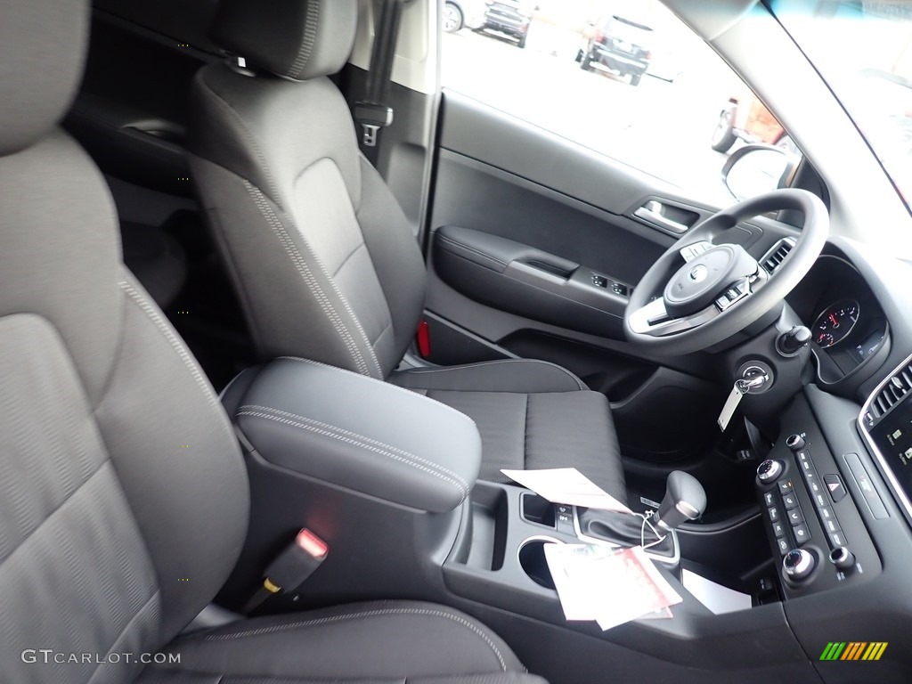 2021 Sportage LX AWD - Burnished Copper / Black photo #10