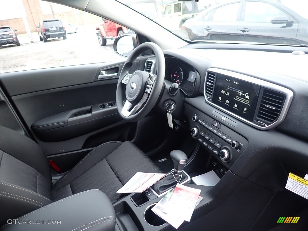 2021 Sportage LX AWD - Burnished Copper / Black photo #11
