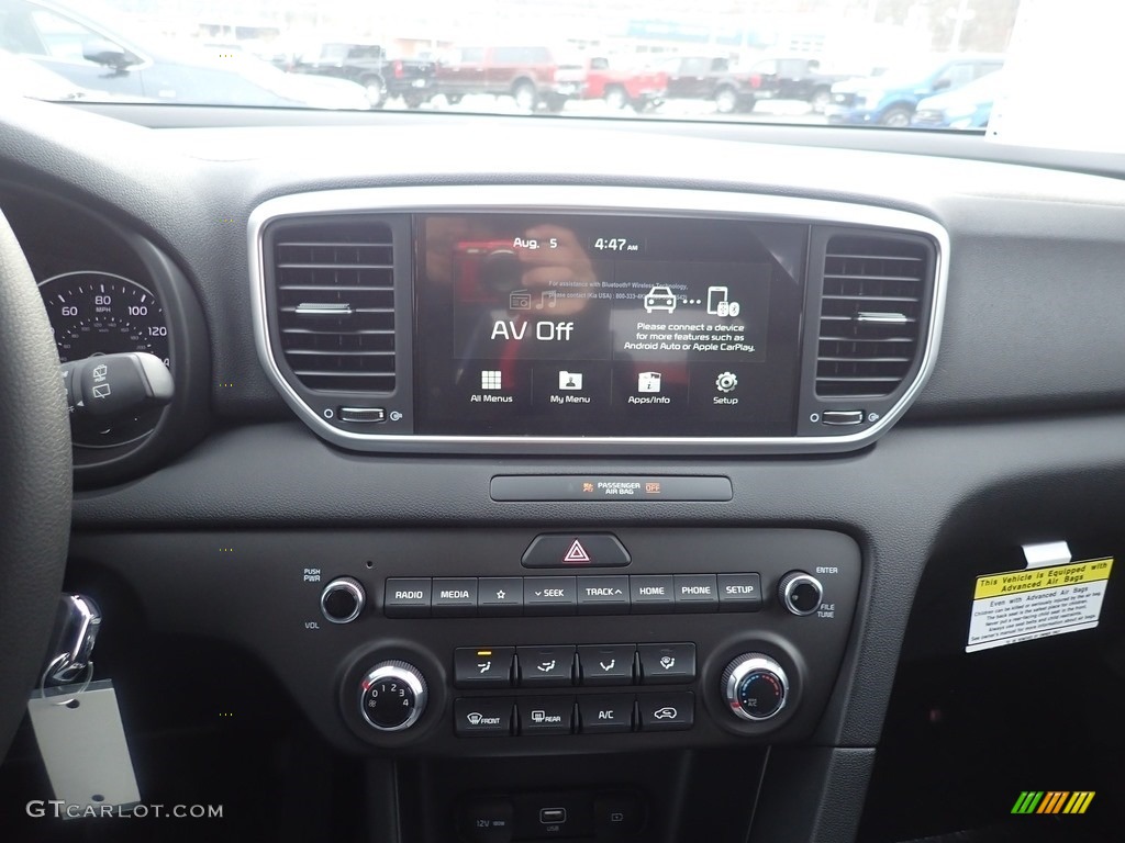 2021 Sportage LX AWD - Burnished Copper / Black photo #15