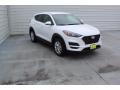 2021 White Cream Hyundai Tucson SE  photo #2